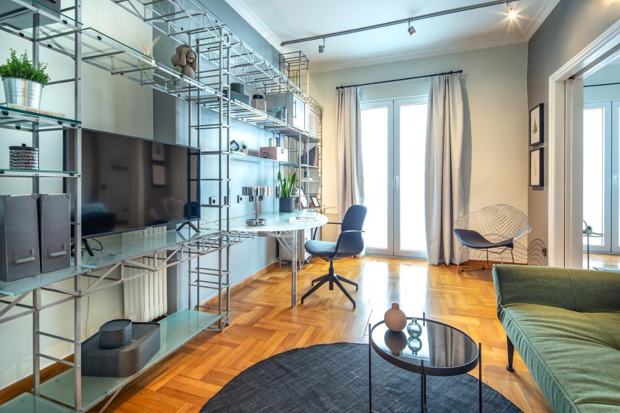 Superb 1Bd Apartment In The Heart Of Kolonaki By Upstreet Athena Bagian luar foto